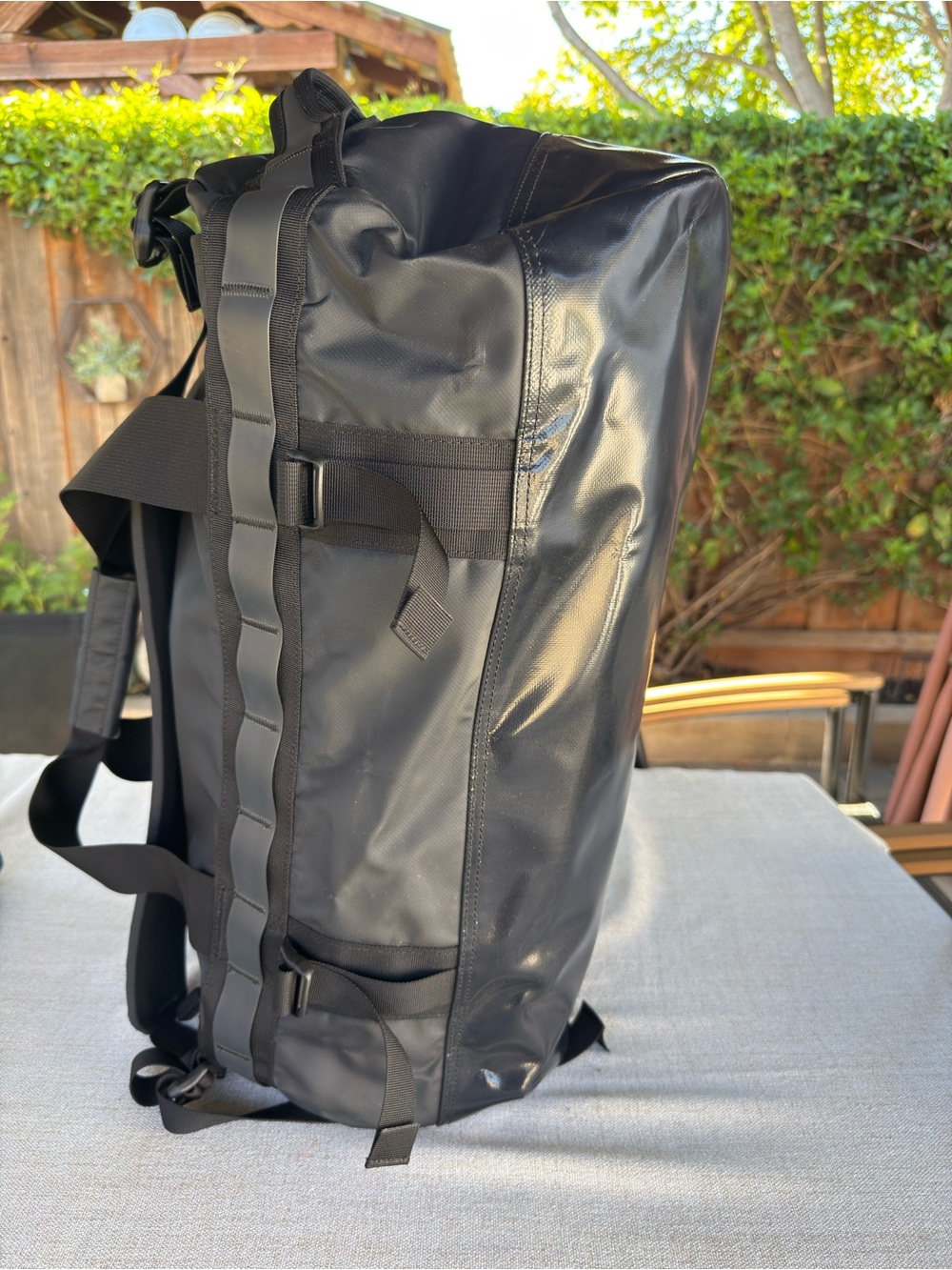 Black Men's Waterproof Backpack by BABOON- LIKE NEW!!